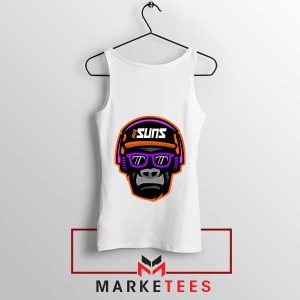 Gorilla Dunk NBA Phoenix Suns White Tank Top