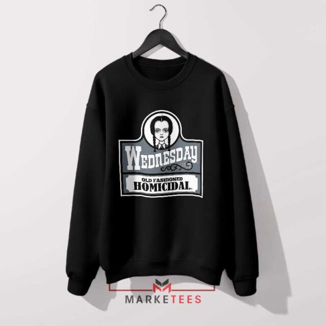 Gothic Whimsical Darkness Wednesday Addams Sweatshirt Proven