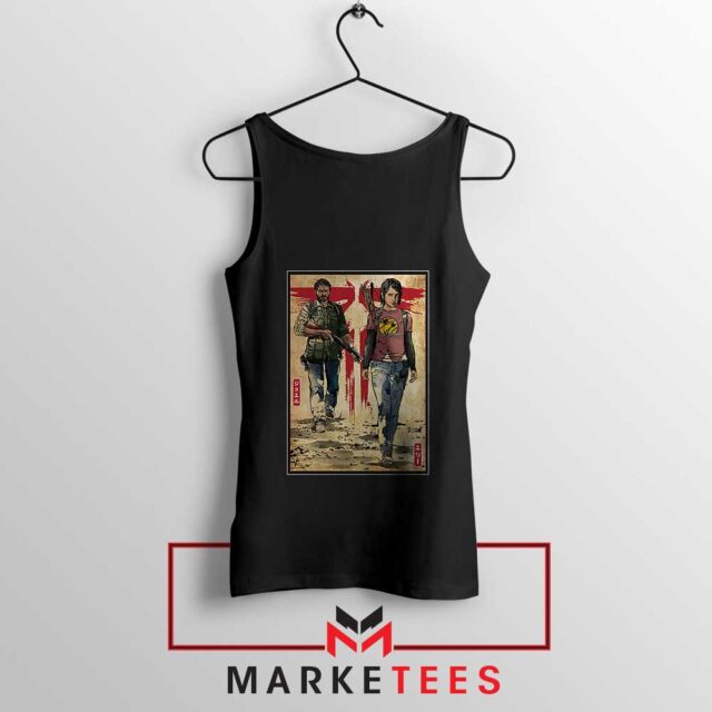 Joel and Ellie's Journey Survival Wear Tank Top Powerful