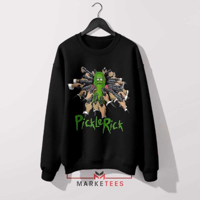 John Wick 4 Pickle Rick Funny Sweatshirt Exclusive