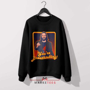 Keanu Reeves Say Breathtaking Sweatshirt