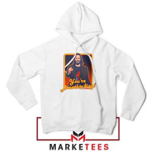 Keanu Reeves Say you're Breathtaking Meme White Hoodie