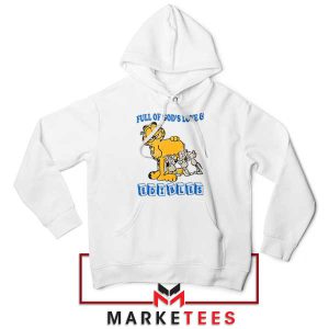 Lazy Days with Garfield Quotes Hoodie