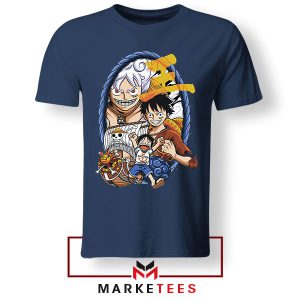 Luffy's Evolutionary Journey One Piece Navy Thisrt