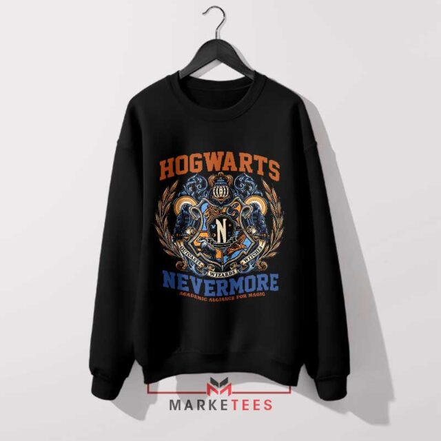 Nevermore And Hogwarts Academy Magic Sweatshirt Essential