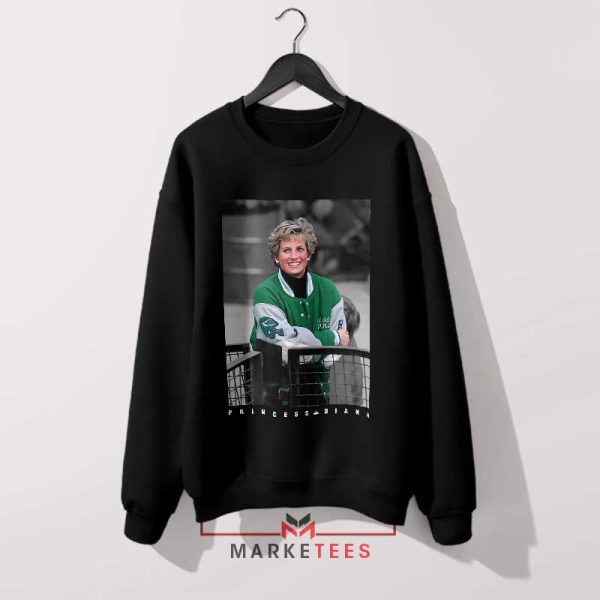 Princess Diana Dresses Philadelphia Eagles Sweatshirt