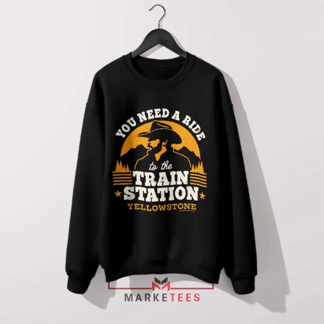 Ride with the Duttons Yellowstone Sweatshirt Unique
