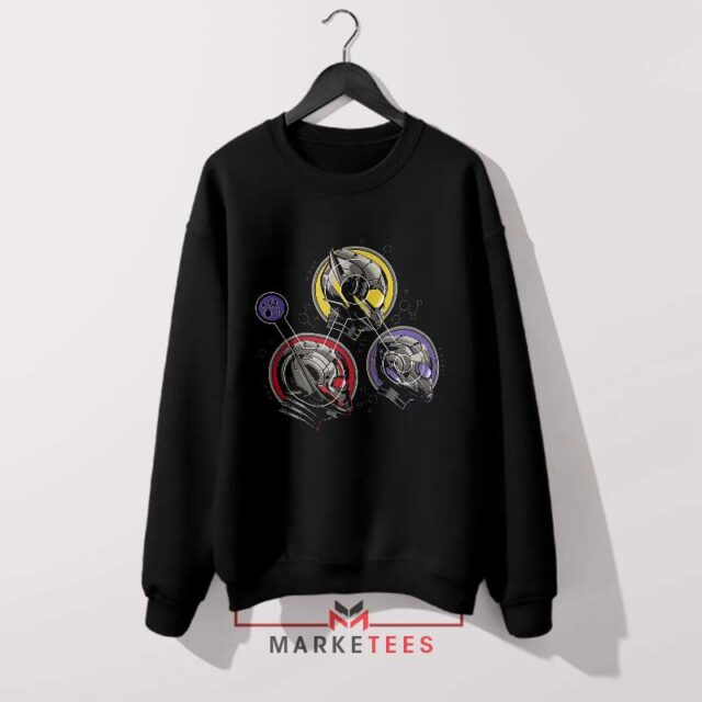Saving the universe Team Badges Ant Man Sweatshirt Revealed