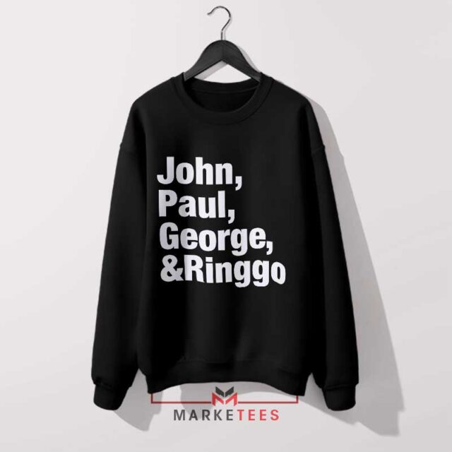 The Fab Four All You Need is Love Sweatshirt Unique