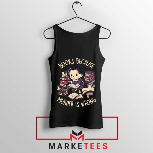 The Gothic Icon Wednesday Addams Tank Top Best