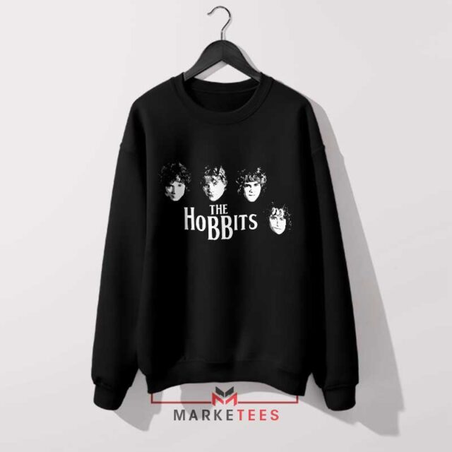 The Hobbit 4 Characters Rock Band Sweatshirt Astonishing