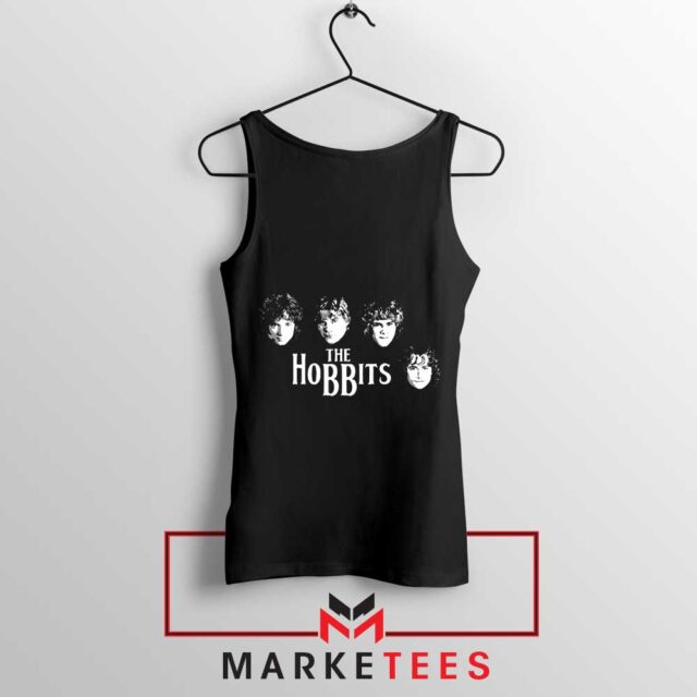 The Hobbit 4 Characters Rock Band Tank Top Popular