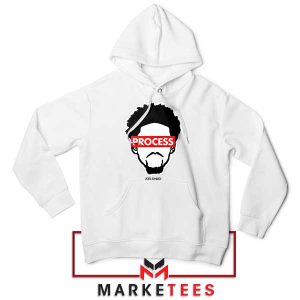Trust The Process Embiid 21 White Hoodie