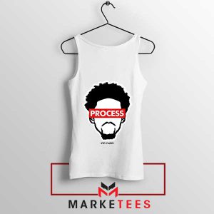 Trust The Process Embiid 21 White Tank Top