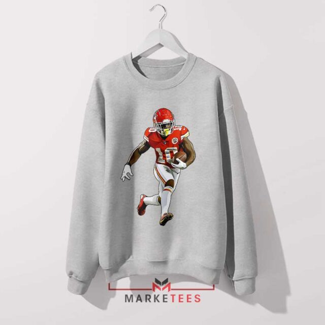 Tyreek Hill Rushing Stats Retro Football Graphic Tee