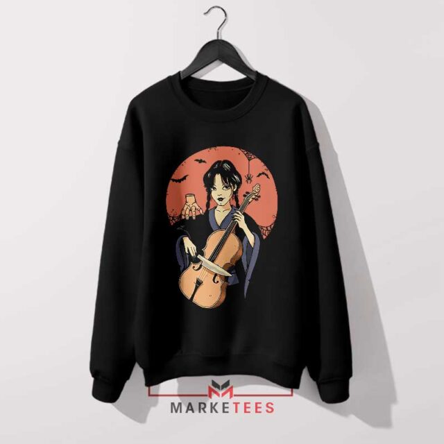 Wednesday's Web of Whimsy Sweatshirt Essential