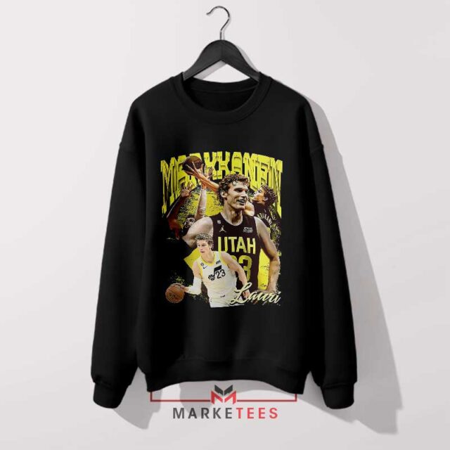 Lauri Lethal Shooter Retro Basketball Graphic Graphic Tee