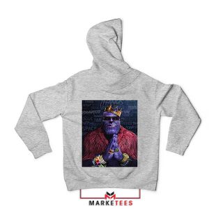 Big Thanos The Notorious Grey Hoodie