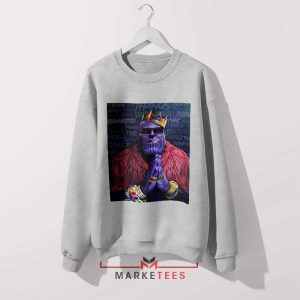 Big Thanos The Notorious Grey Sweatshirt