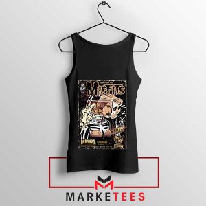 Bringing Back The Dead The Misfits Black Tank Top