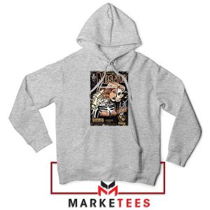 Bringing Back The Dead The Misfits Grey Hoodie