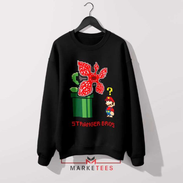 Demogorgon Strikes Back Mario Bros Sweatshirt