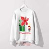 Demogorgon Strikes Back Mario Bros White Sweatshirt