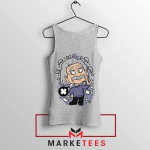 Einstein's Universe A Cartoon Grey Tank Top