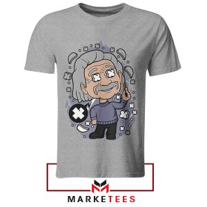 Einstein's Universe A Cartoon Grey Tshirt