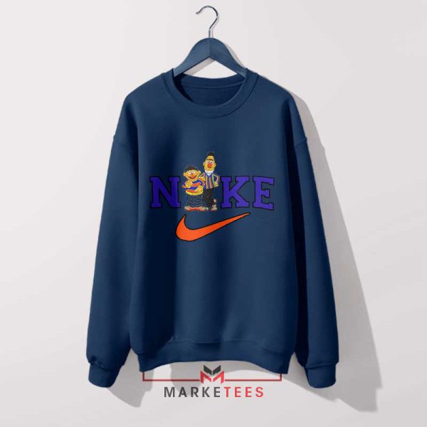 Ernie and Bert Playtime Nike Navy Sweatshirt