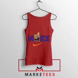 Ernie and Bert Playtime Nike Red Tank Top