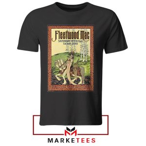 Fleetwood Mac Live At Tacoma Dome Black Tshirt