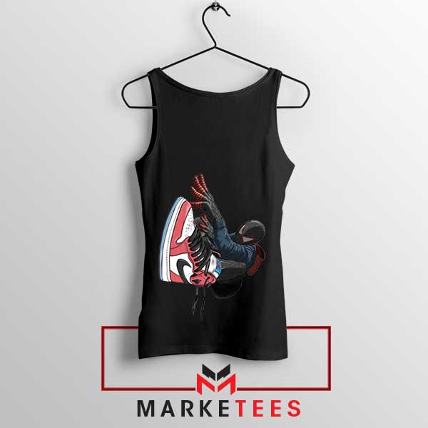 Get Your Spidey On with Nike Sneaker Black Tank Top