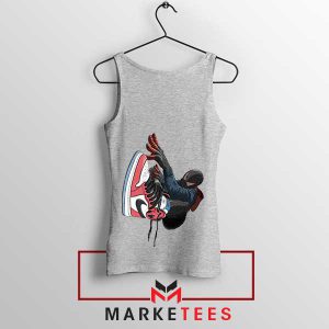 Get Your Spidey On with Nike Sneaker Grey Tank Top