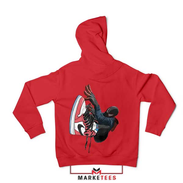 Get Your Spidey On with Nike Sneaker Red Hoodie