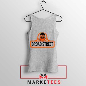 Gritty The Ultimate Broad Street Grey Tank Top