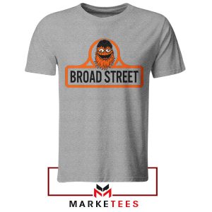 Gritty The Ultimate Broad Street Grey Tshirt