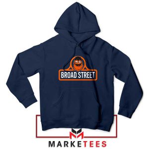 Gritty The Ultimate Broad Street Navy Hoodie