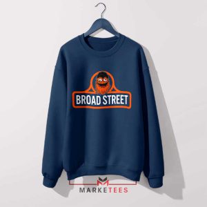 Gritty The Ultimate Broad Street Navy Sweatshirt