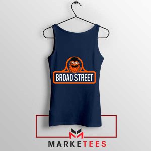 Gritty The Ultimate Broad Street Navy Tank Top