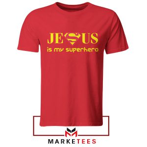 Jesus The Ultimate Superhero Superman Red Tshirt