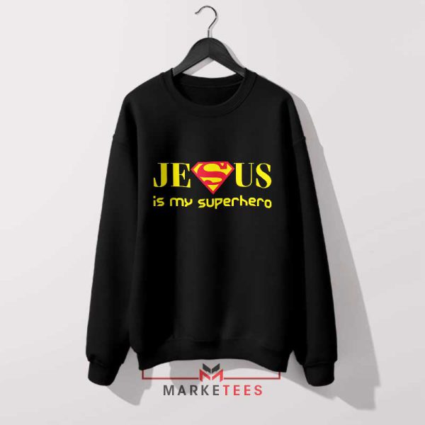 Superman Jesus Ultimate Superhero Sweatshirt