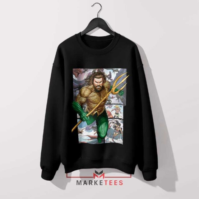King of Atlantis The Trident Comic Sweatshirt Unique