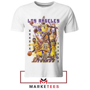 Lakers Dynasty A Legend's White Tshirt