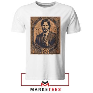 Legendary Assassin John Wick 4 White Tshirt