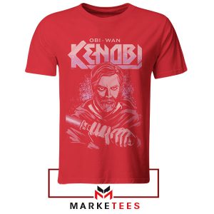 Master The Force Obi-Wan Kenobi Red Tshirt