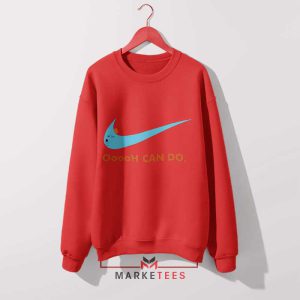 Mr Meeseeks Motivational Just Do It Red Sweatshirt