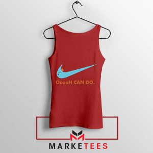 Mr Meeseeks Motivational Just Do It Red Tank Top