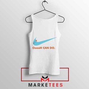 Mr Meeseeks Motivational Just Do It White Tank Top