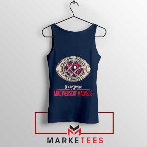 Mystical Eye of Agamotto Marvel Navy Tank Top